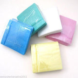 100 COLOUR double sided Plastic Sleeves CD DVD BD-R Covers Protectors HOLD 200