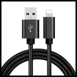 Braided USB Charging Phone Cable Data Cord Charger For iPhone 12 11 7 X 8 6 iPad