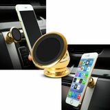 2 pack of 360 Universal Cell Phone GPS Magnetic Car Dash Stand Mount Holder