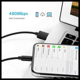 Braided USB Charging Phone Cable Data Cord Charger For iPhone 12 11 7 X 8 6 iPad