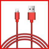 Braided USB Charging Phone Cable Data Cord Charger For iPhone 12 11 7 X 8 6 iPad