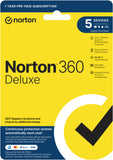 Norton 360 Deluxe 1 Year 3 or 5 Devices PC MAC ios VPN Email Lic Key