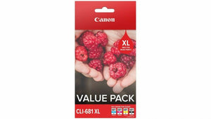 4 Genuine Canon CLI-681XL 681XL Value Pack 4 Inks for Pixma Printers - AU Stock