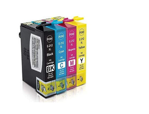 Compatible Epson 212XL (C13T02X192-C13T02X492) High Yield Ink Cartridges