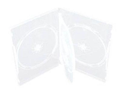 100 Blu-ray Cases – 14mm Single Disc Cases, Australian Standard Blue Plastic