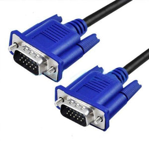 5 x Premium 3M VGA SVGA 15pin Male to Male Extension PC Monitor LCD TV Cable