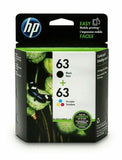 NEW HP #63 / 63XL Black / Tri-Colour Ink Cartridge Deskjet 2130 2131 3630 3632 Value